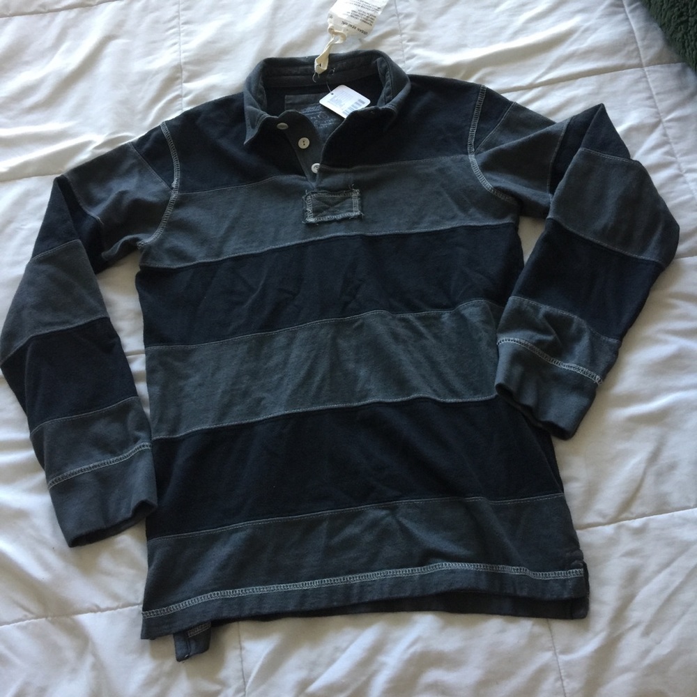 BNWT urban renewal long sleeve polo!